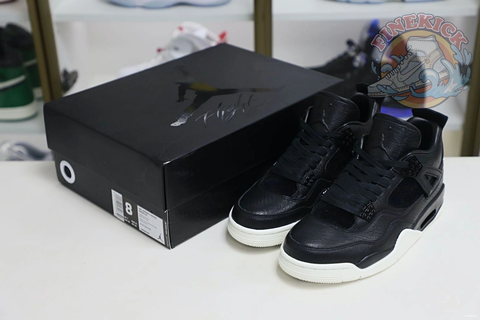 Air retro black 4 ponyhair Jordan Jordan 0810